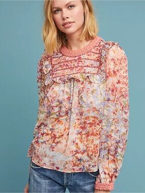 Free- Ranna Grill floral blouse